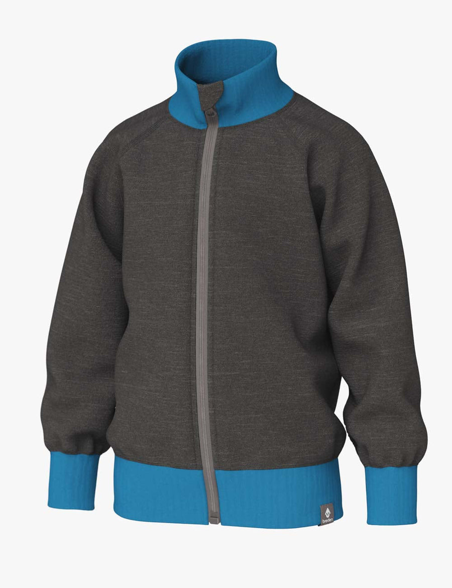 CAMEO Kids' Merino Wool Jacket – Warm & Comfortable Layer by Breden at brixbailey.com