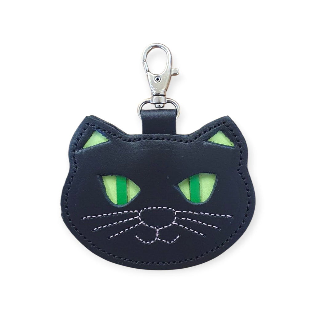 Lucky Black Cat Bag Charm