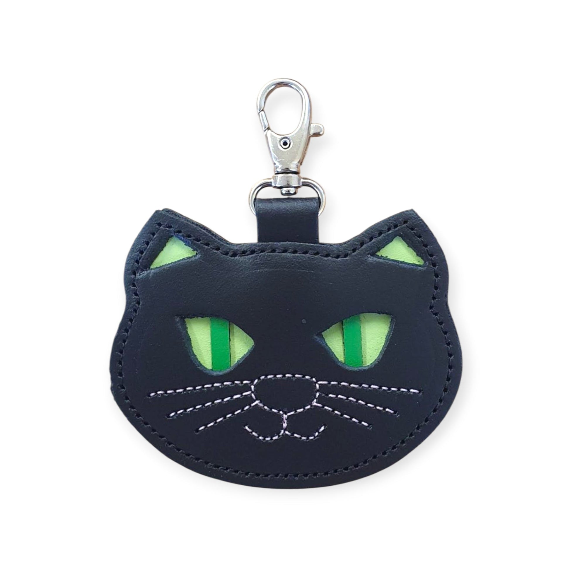 Lucky Black Cat Bag Charm