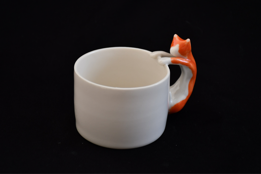Cat cup (Orange)