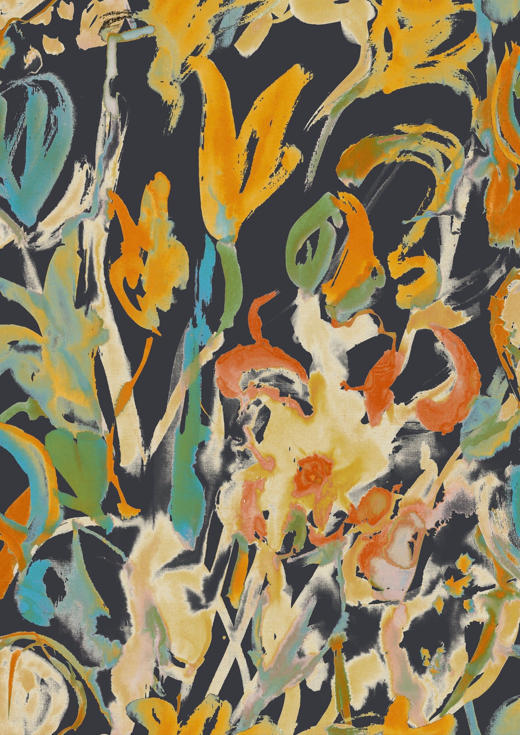 Watercolour Floral Wallpaper