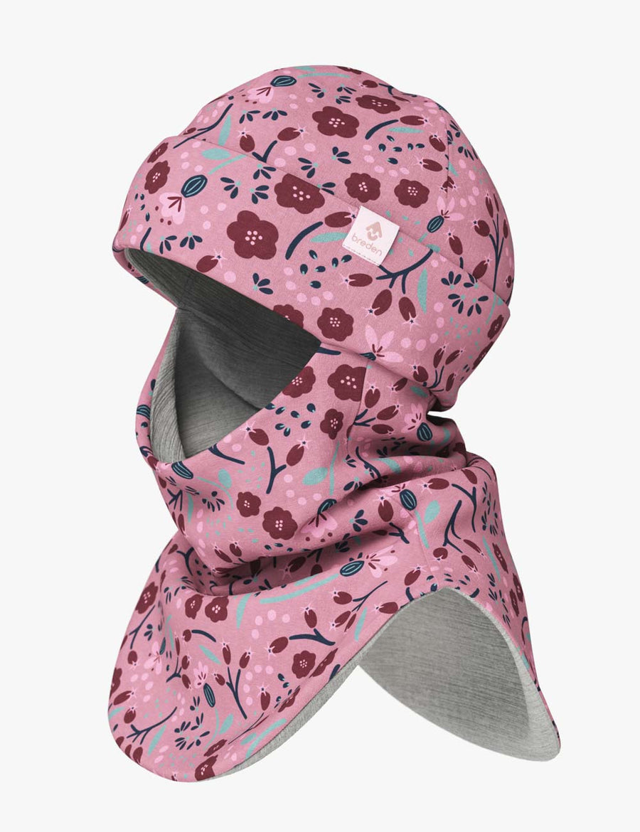 Winter-Proof Kids Balaclava with Double Merino Lining – 2in1 Hat & Scarf by Breden at brixbailey.com