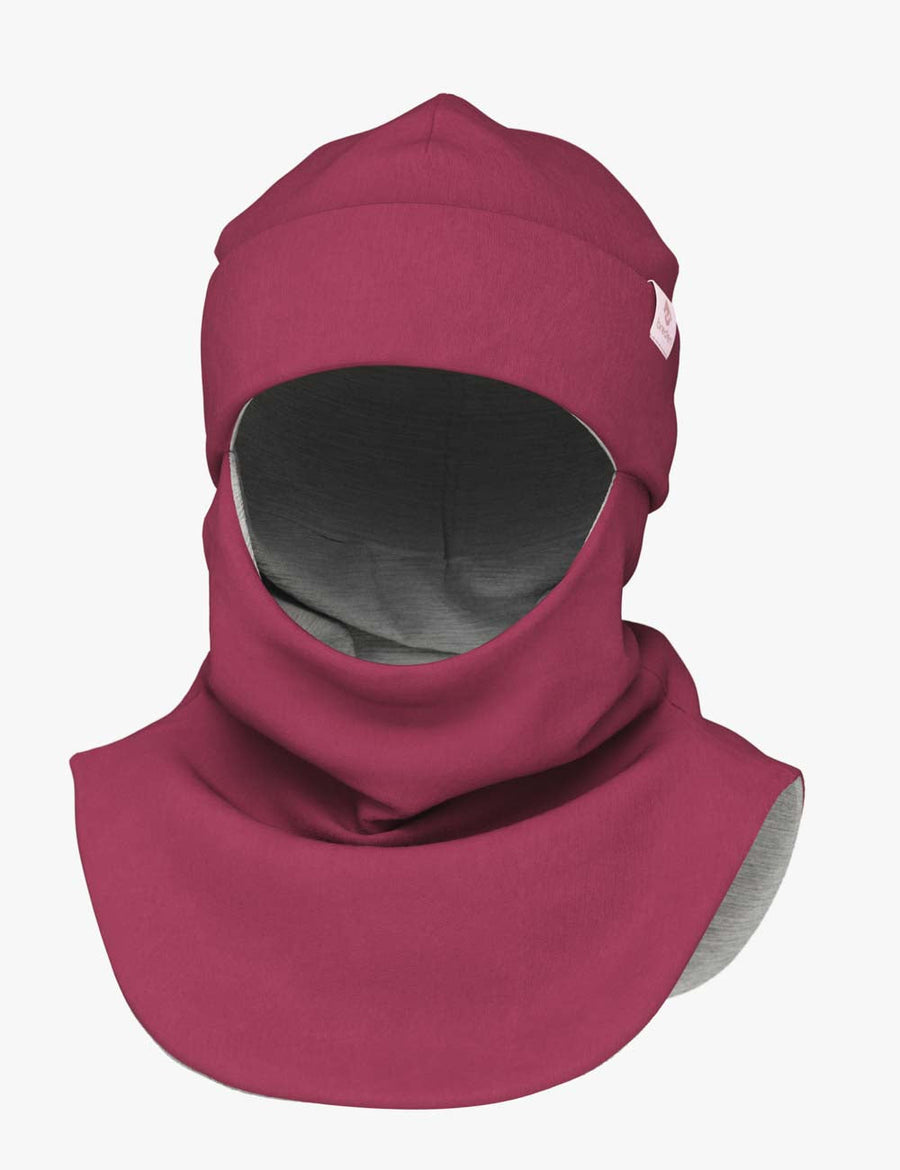 Winter-Proof Kids Balaclava – Dual Merino Lining, Hat & Scarf Combo by Breden at brixbailey.com