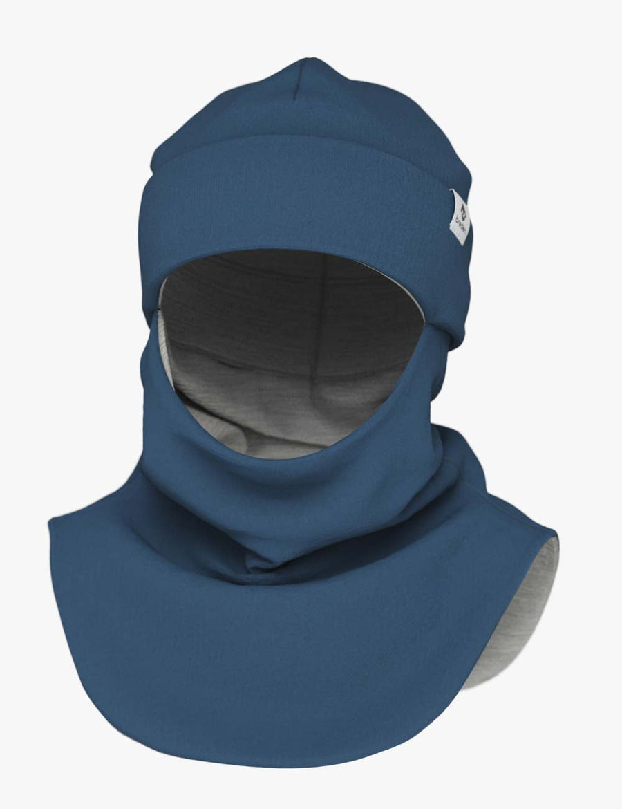 Winter-Proof Kids Balaclava with Double Merino Lining – 2-in-1 Hat & Scarf by Breden at brixbailey.com