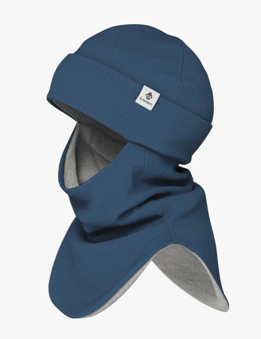 Winter Balaclava for Kids – Wind & Snow Proof, Merino Lined by Breden at brixbailey.com