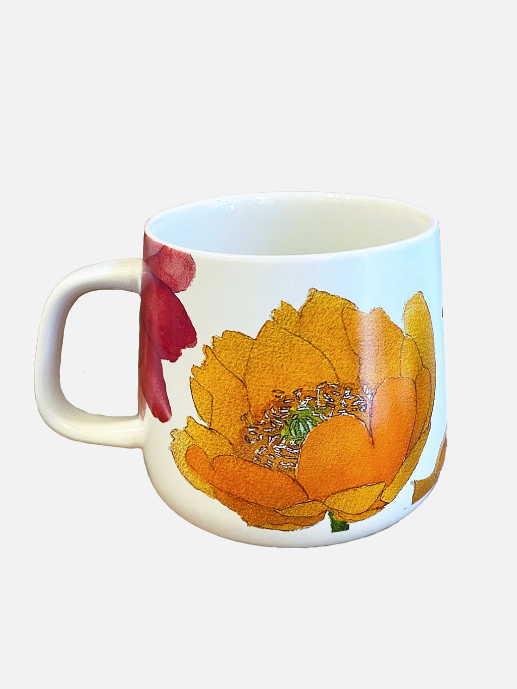 Cactus Flowers Porcelain Mug