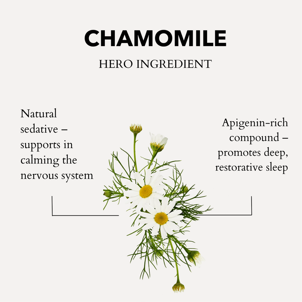 Calming Bath and Shower Oil with Roman Chamomile for Sleep and Stress Relief