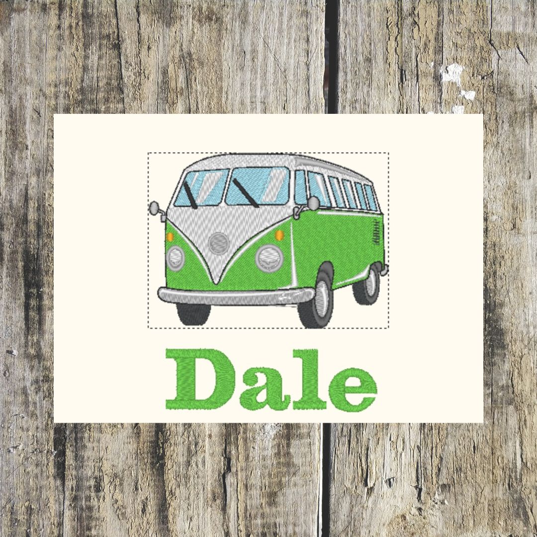 Campervan Personalised Towels