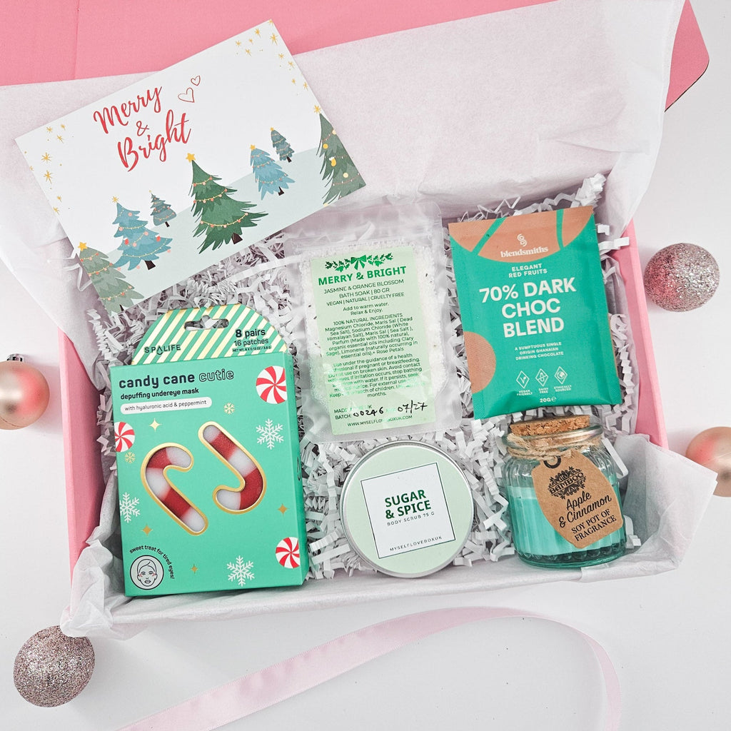 Candy Cane Bliss Christmas Gift Box