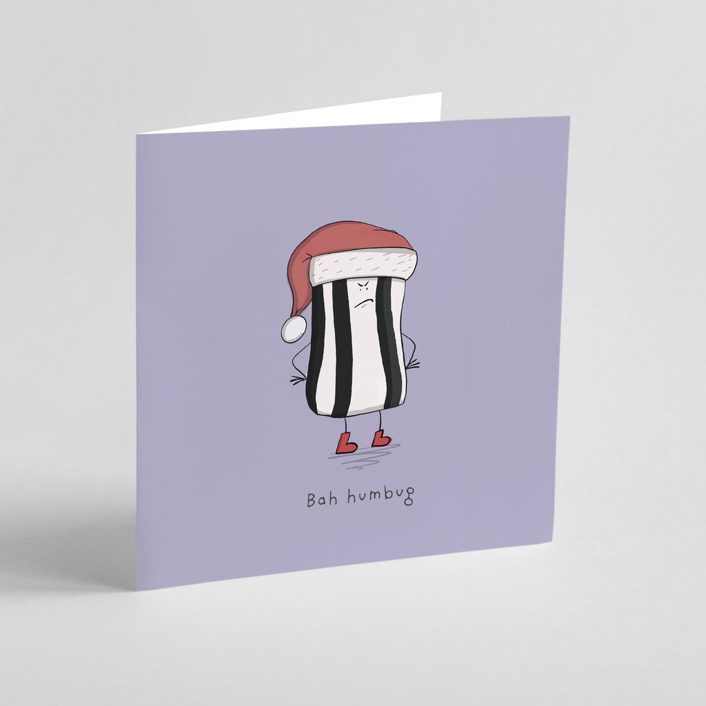 Bah Humbug Christmas Card
