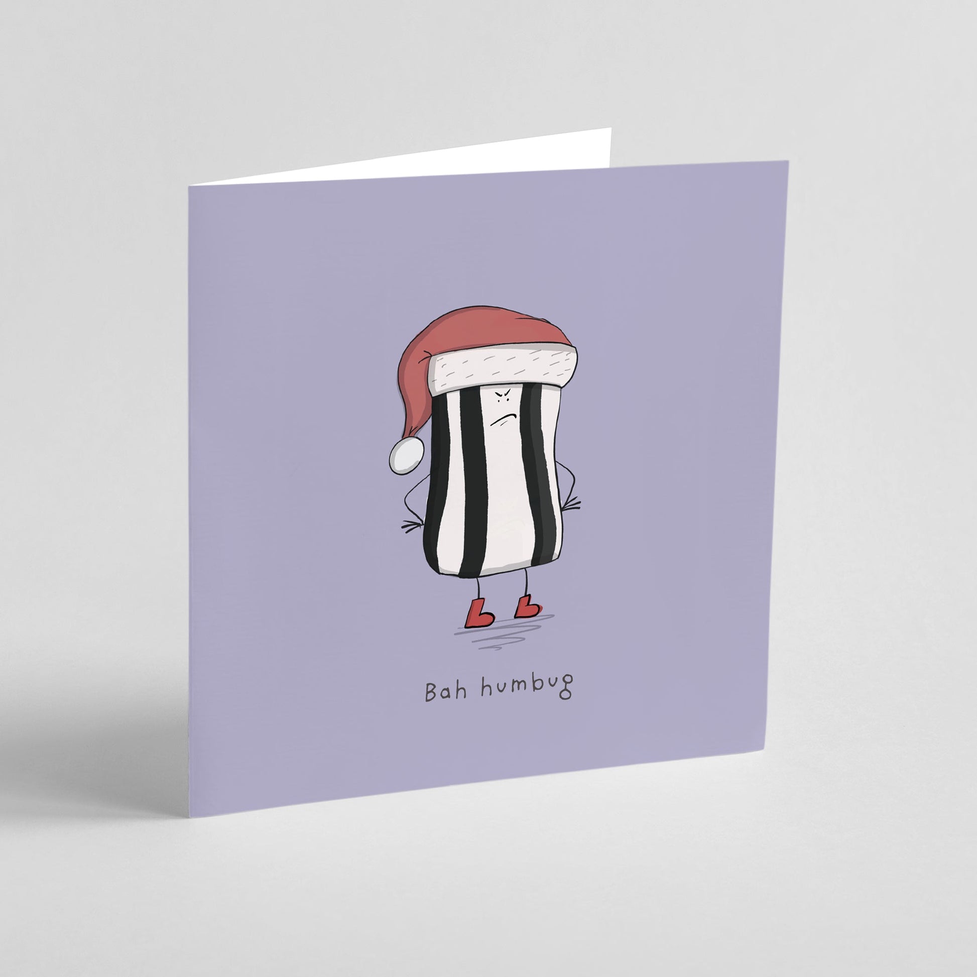 Bah Humbug Christmas Card