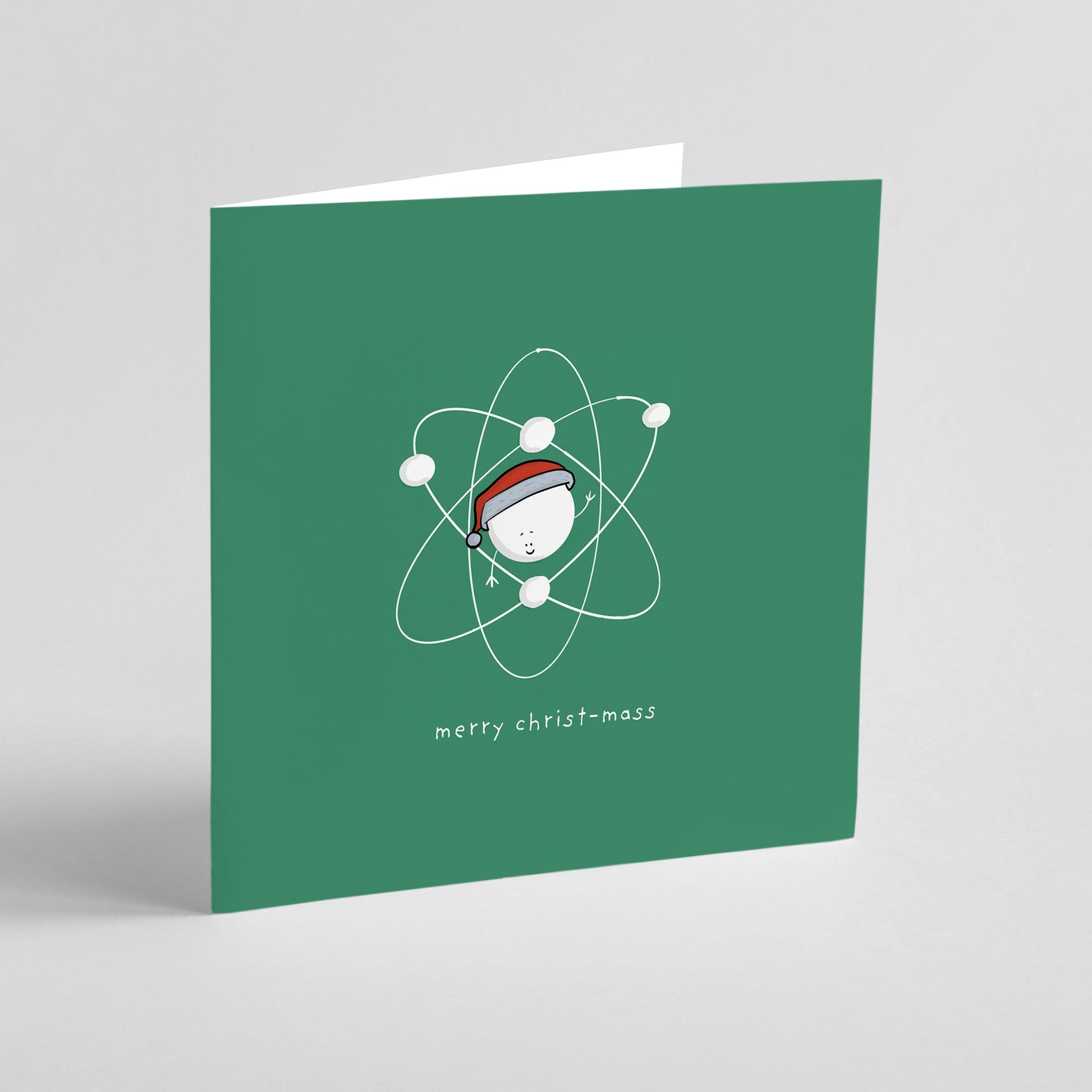 Merry Christ-Mass – Funny Science Christmas Card