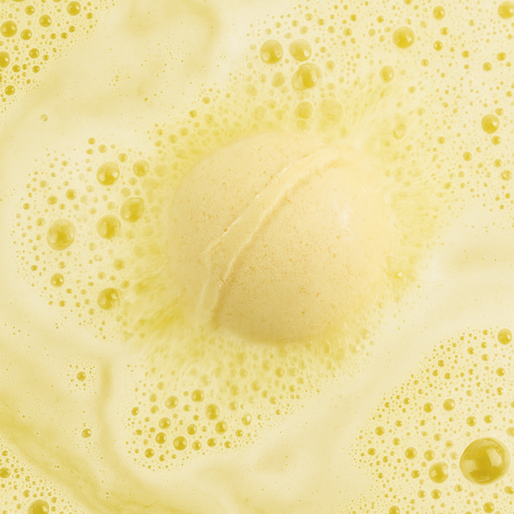 Chamomile and Grapefruit Gratitude Bath Bomb