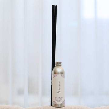 Champagne Rhubarb Diffuser – Luxurious & Romantic Aroma by Candledust at www.brixbailey.com