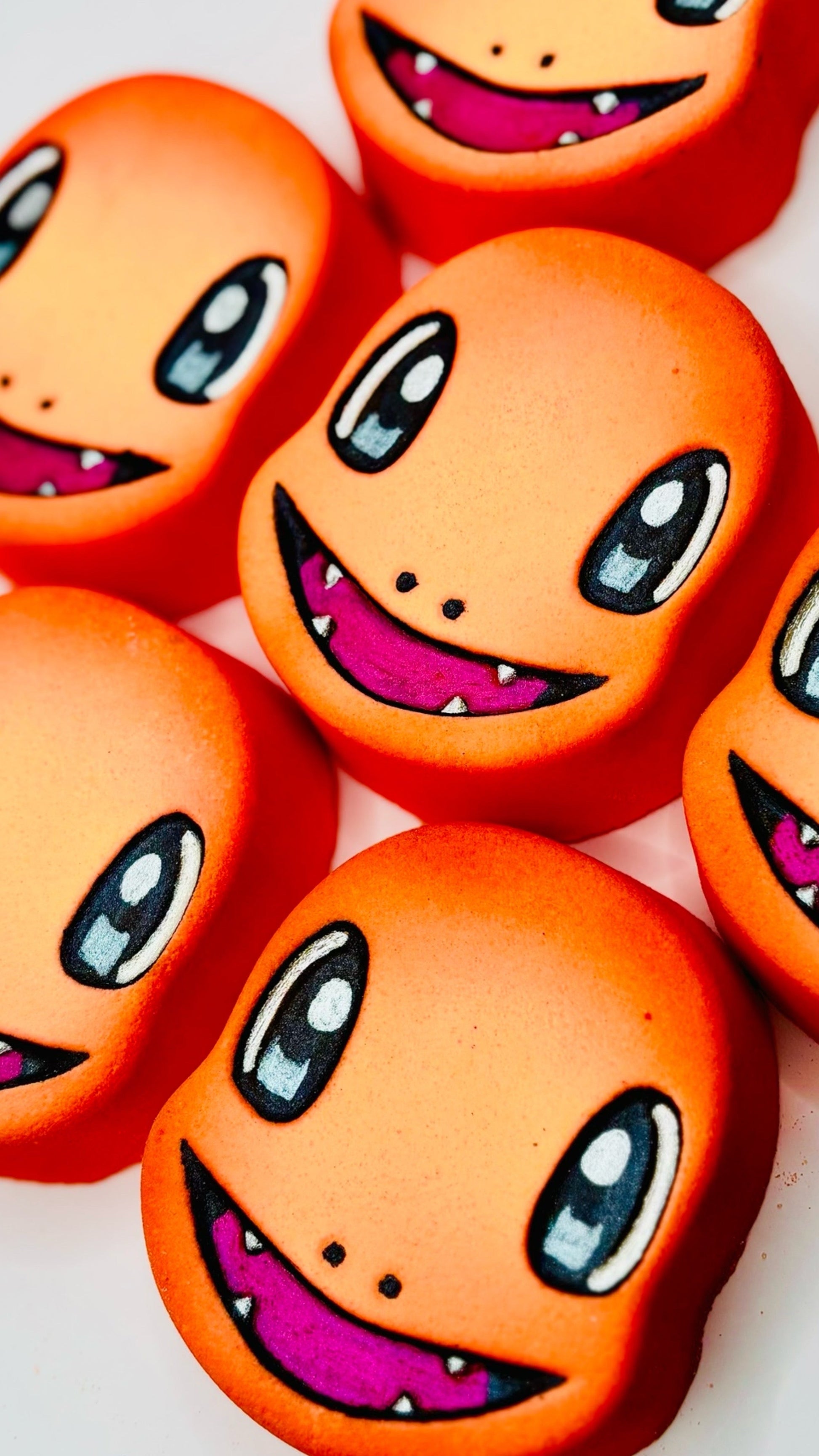 Fire Bath Bomb with Apricot Kernel Oil