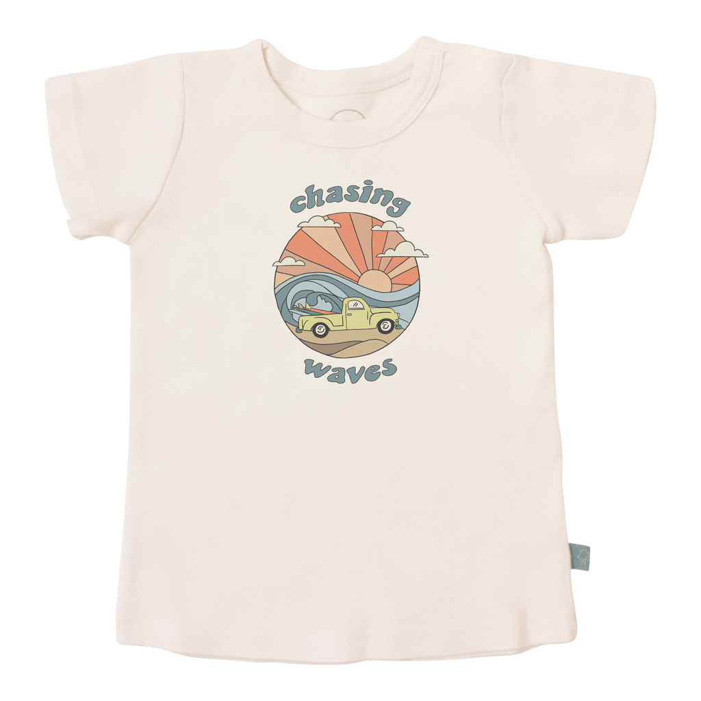 Chasing Waves Graphic Tee for Kids