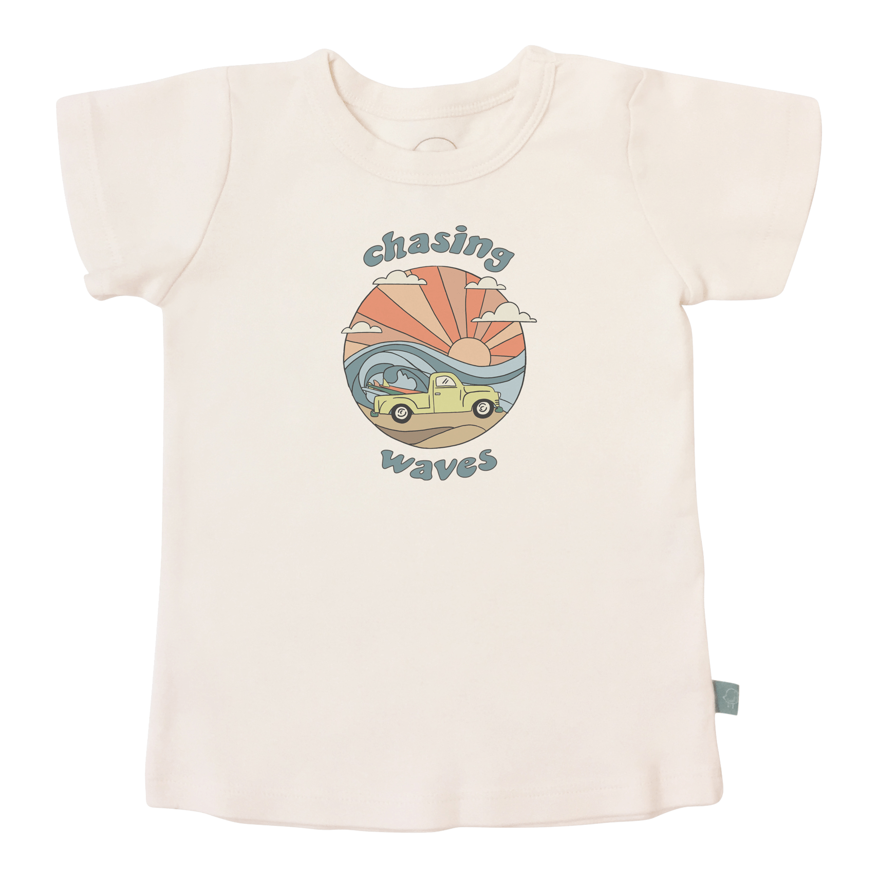Chasing Waves Graphic Tee for Kids