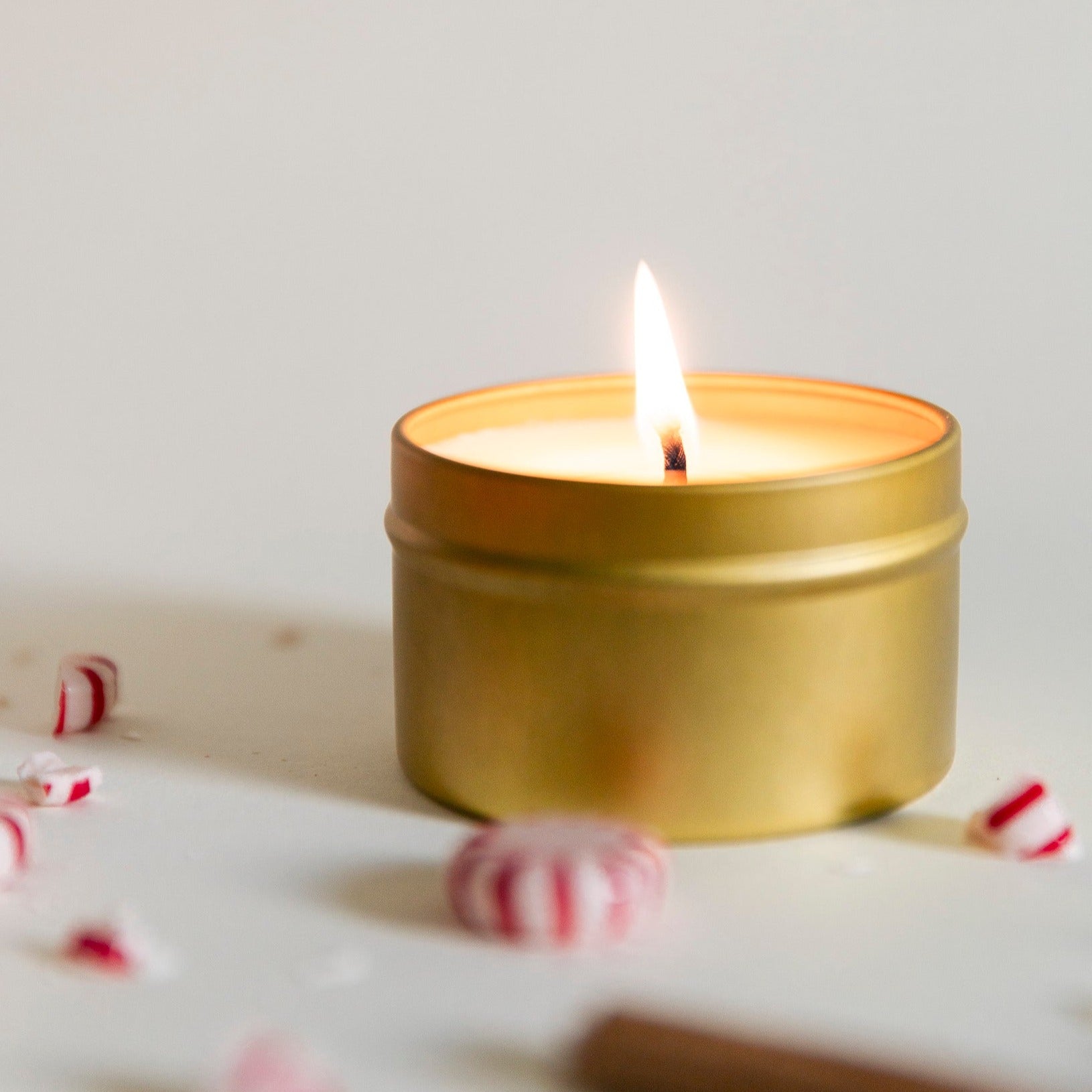 Cheer Cinnamon Cypress and Peppermint Candle