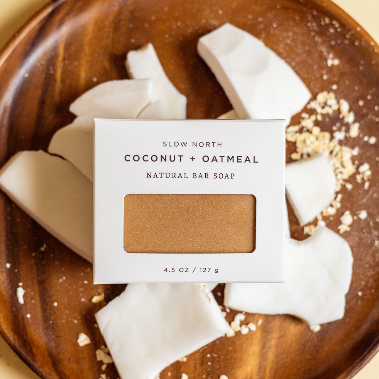 Coconut and Oatmeal Natural Bar Soap