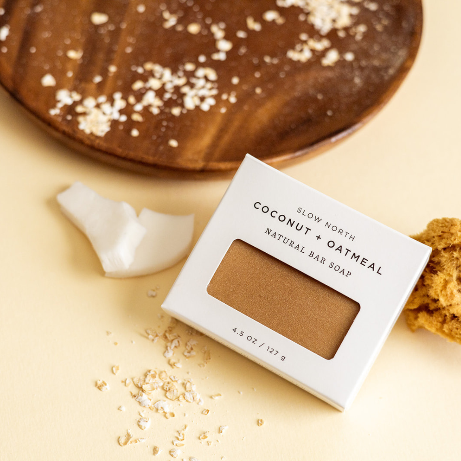 Coconut and Oatmeal Natural Bar Soap