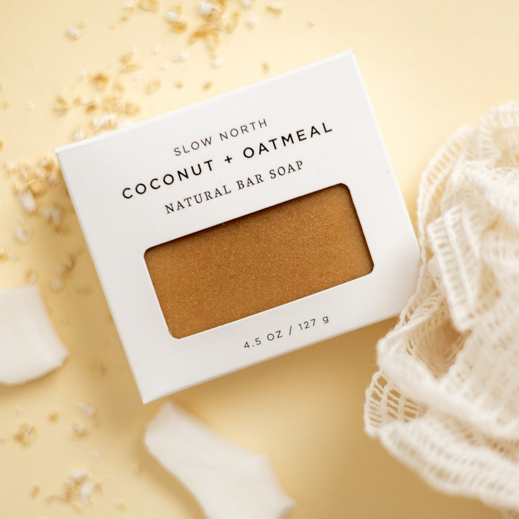 Coconut and Oatmeal Natural Bar Soap