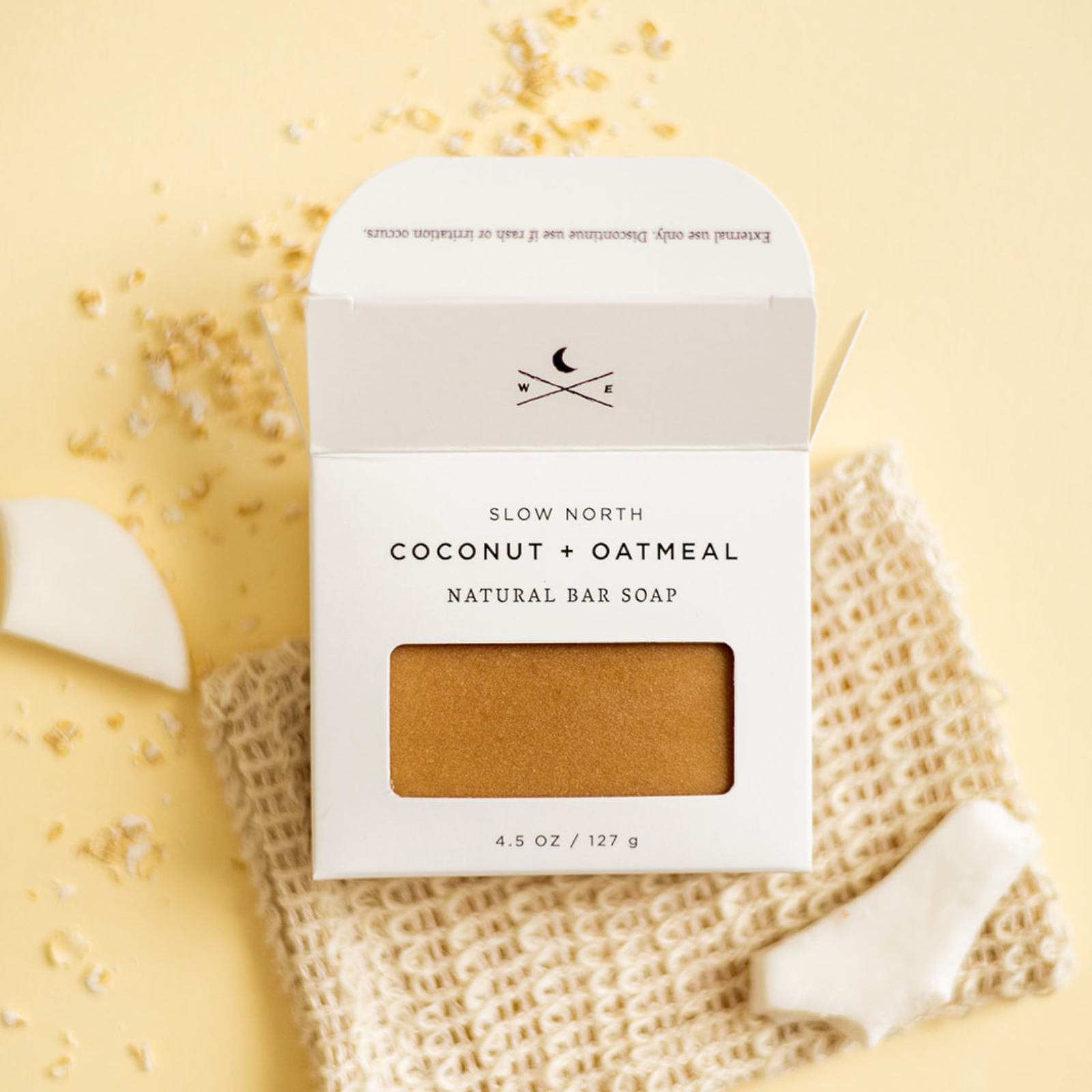 Coconut and Oatmeal Natural Bar Soap