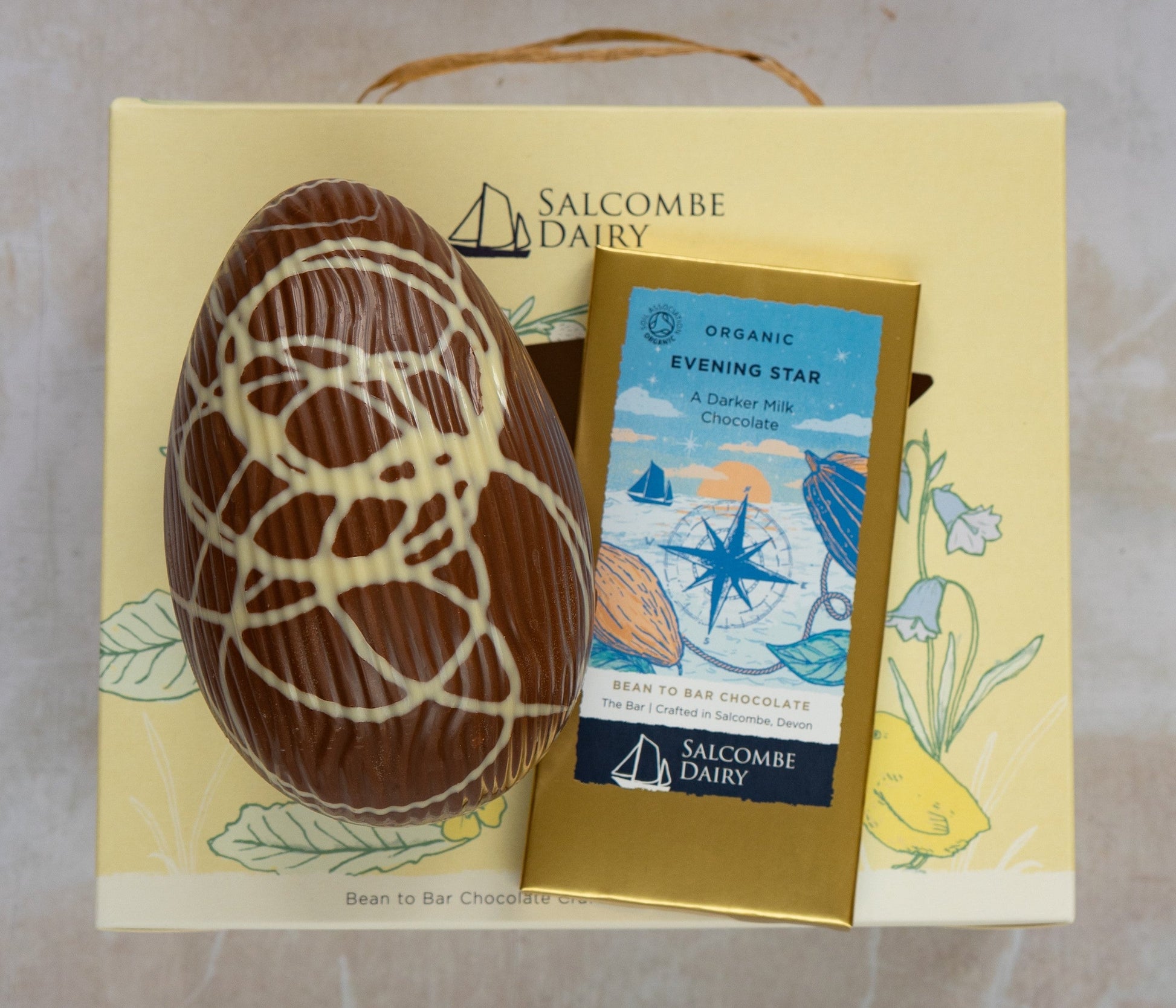 Evening Star Coffee Swirl Easter Egg