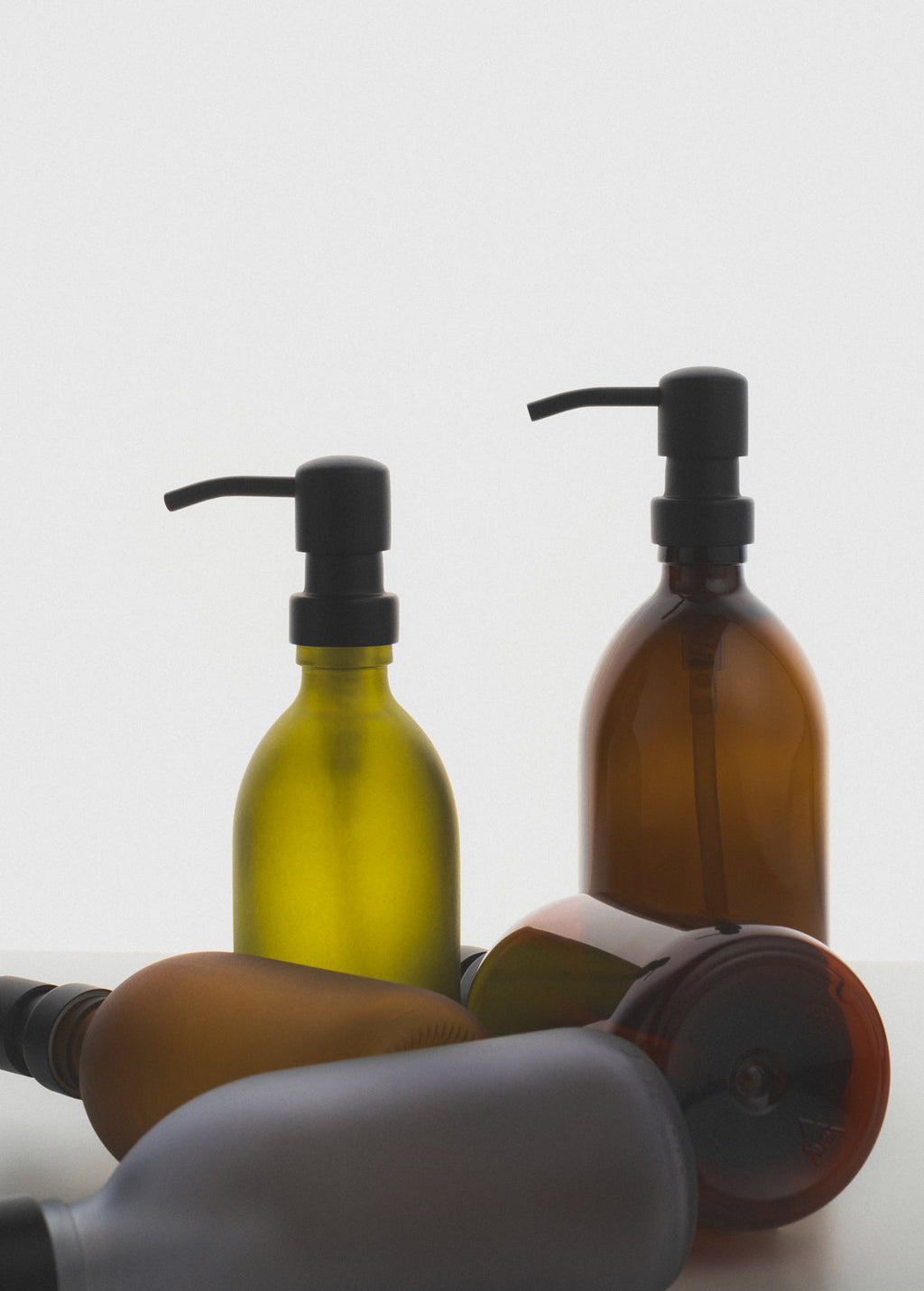 Green Soap Dispenser Stainless Steel Pump