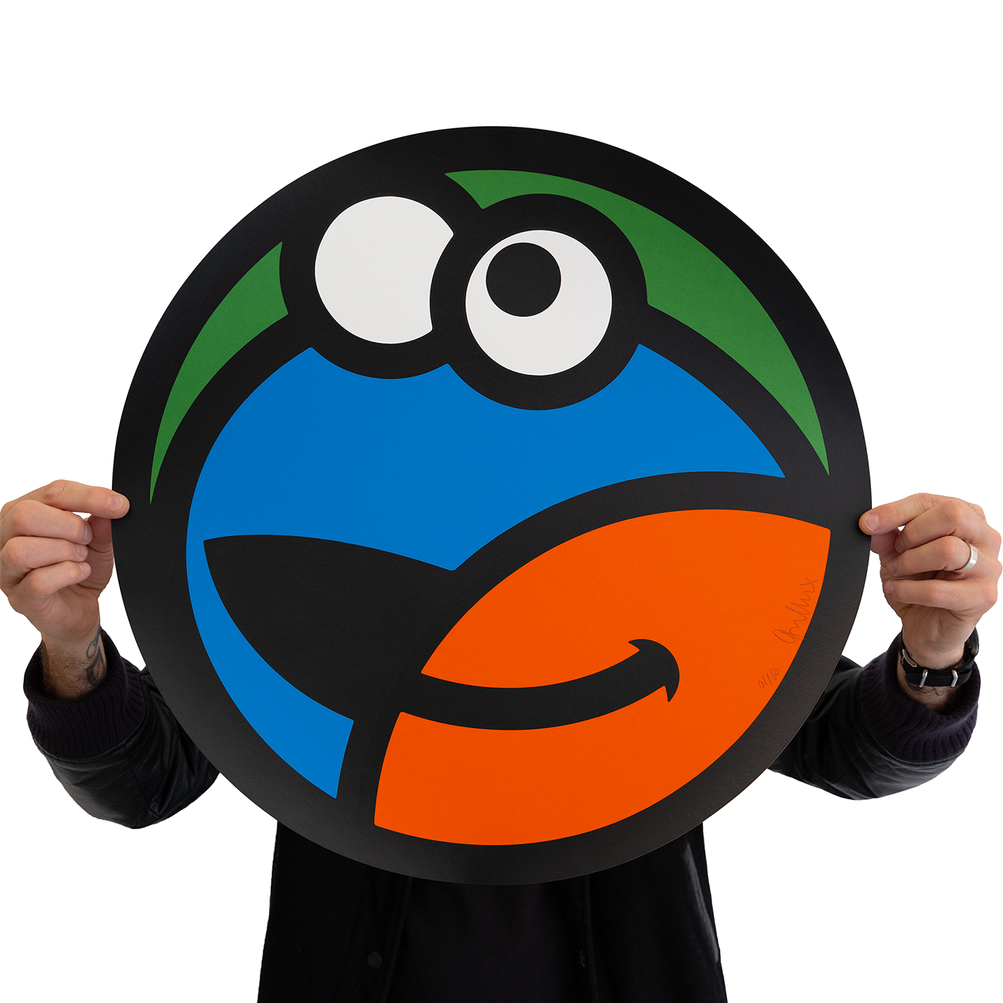 Comile Limited Edition Screen Print 50cm Round