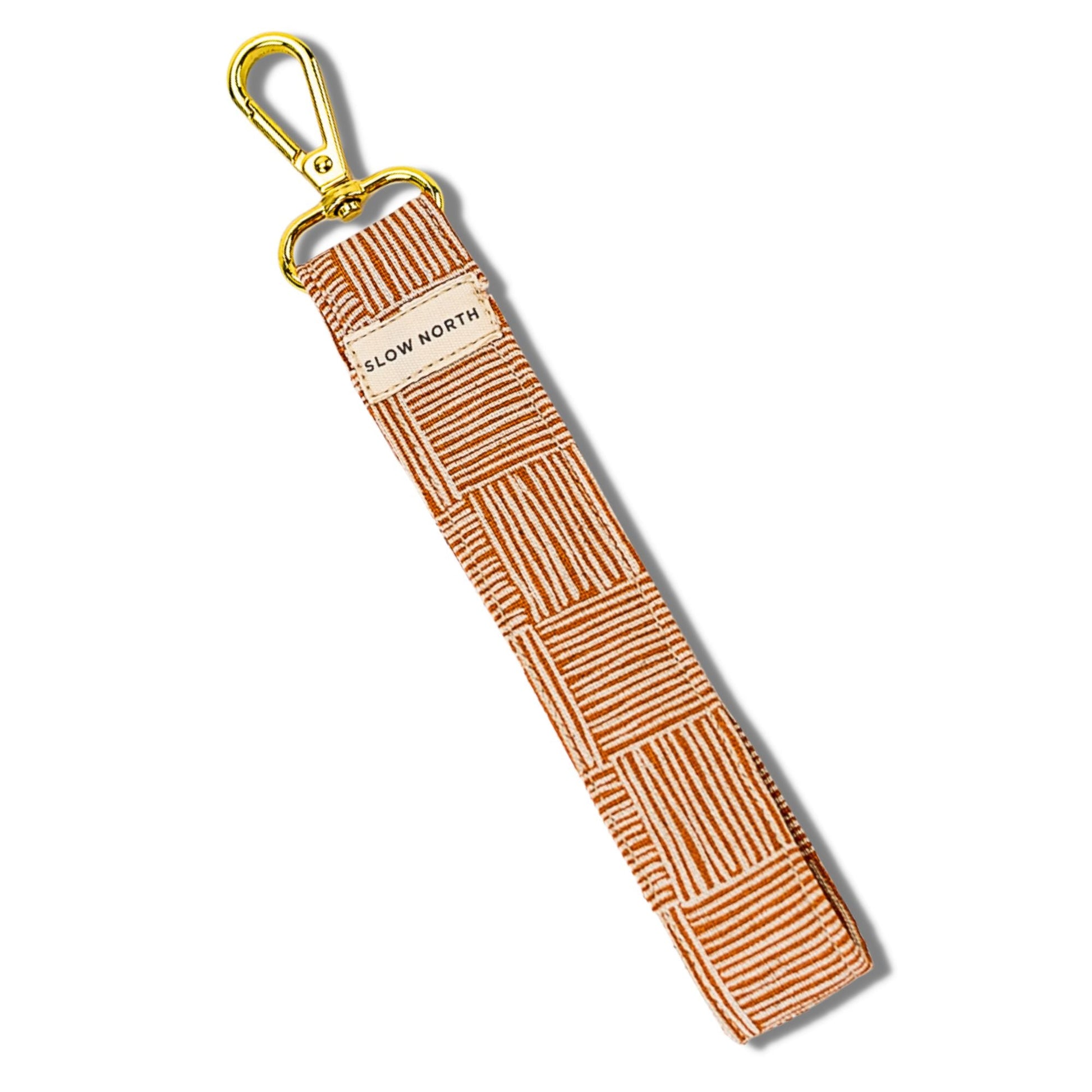 Copper Field Wristlet Keychain