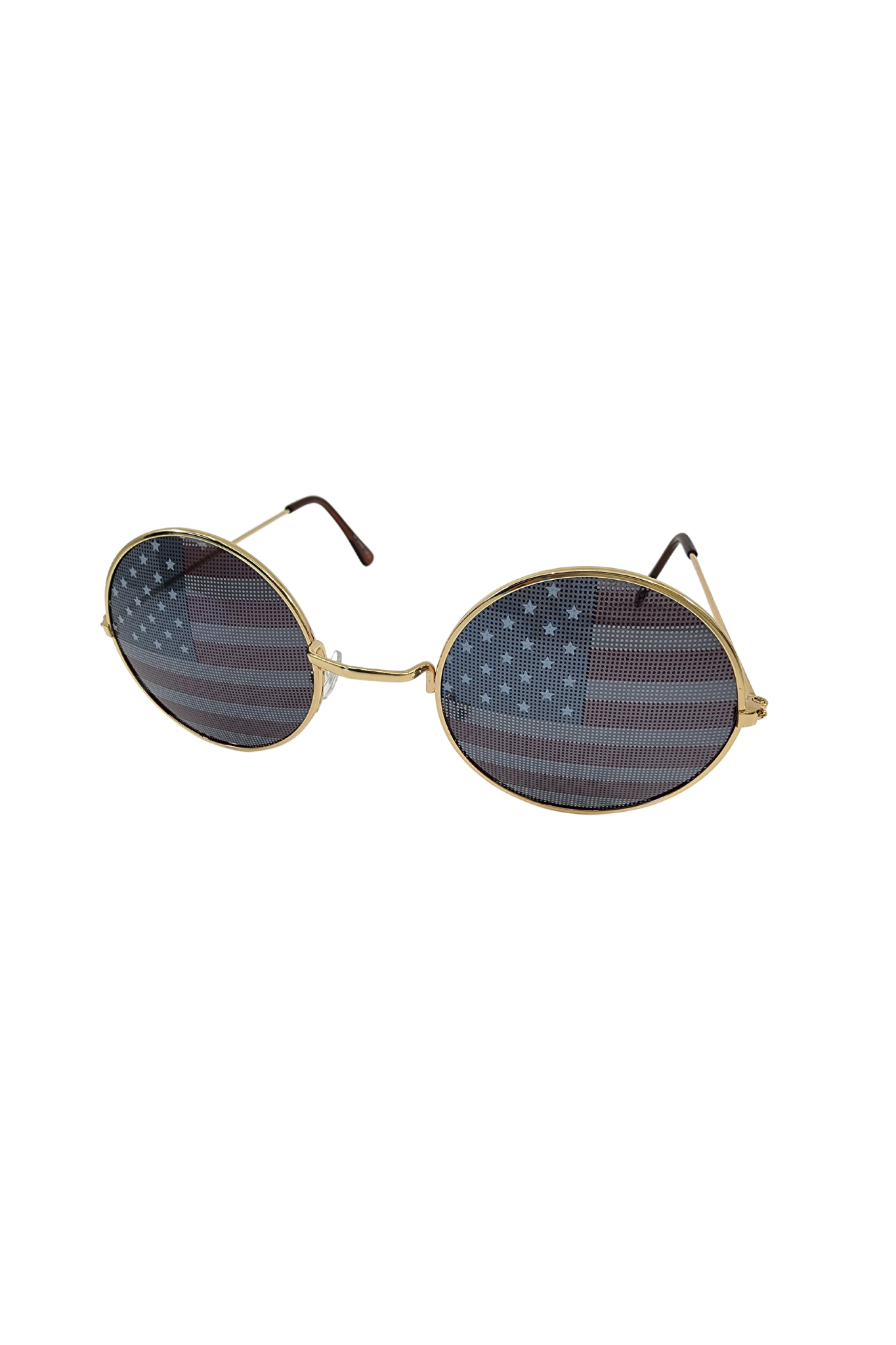 American Flag Round Sunglasses