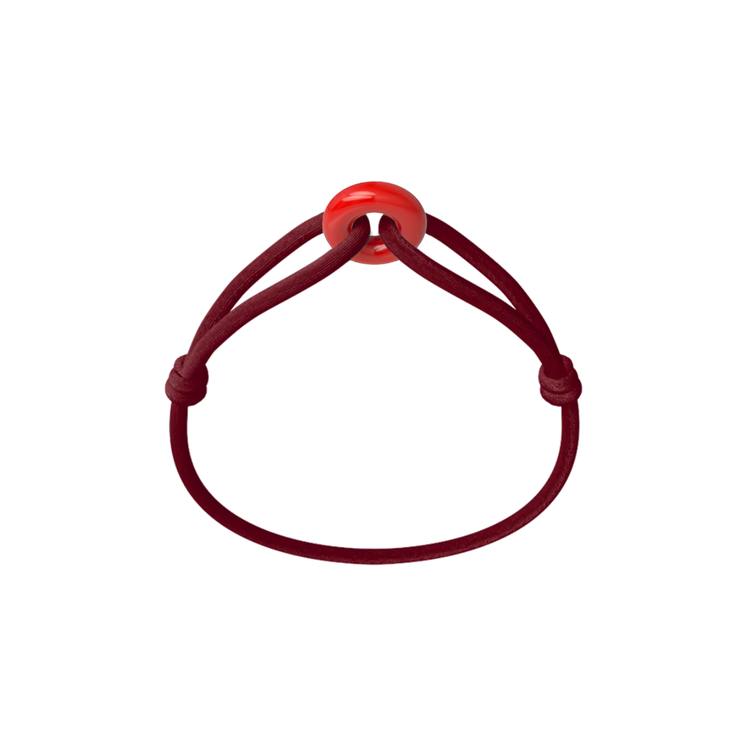 Coral Soho Cord Bracelet