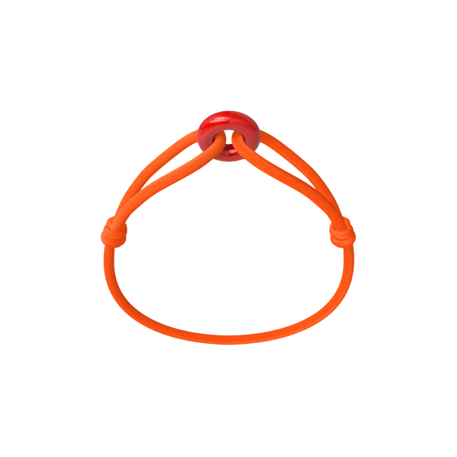 Coral Soho Cord Bracelet