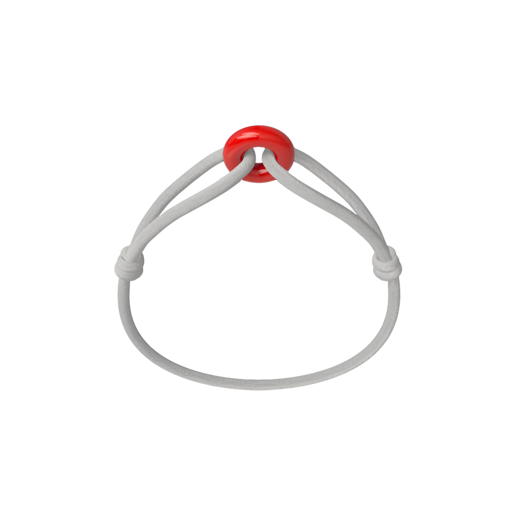 Coral Soho Cord Bracelet