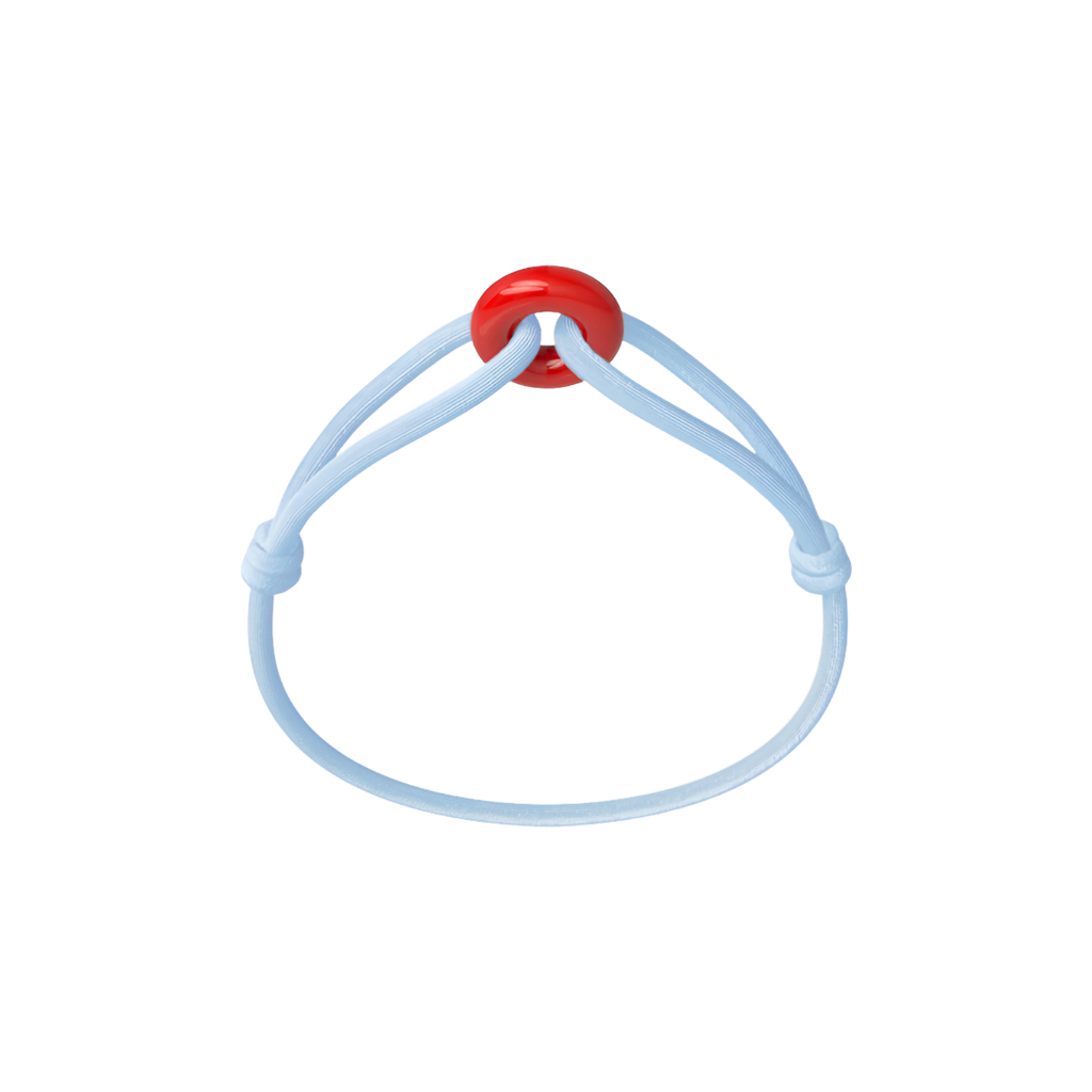 Coral Soho Cord Bracelet