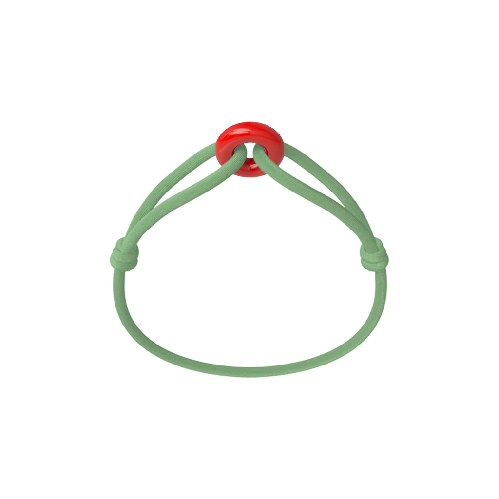 Coral Soho Cord Bracelet