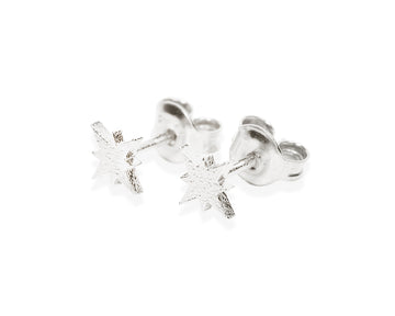 Eco-Friendly 3D Printed Silver Stud Earrings by NVBK – Gift-Wrapped by New Vintage by Kriss at brixbailey.com