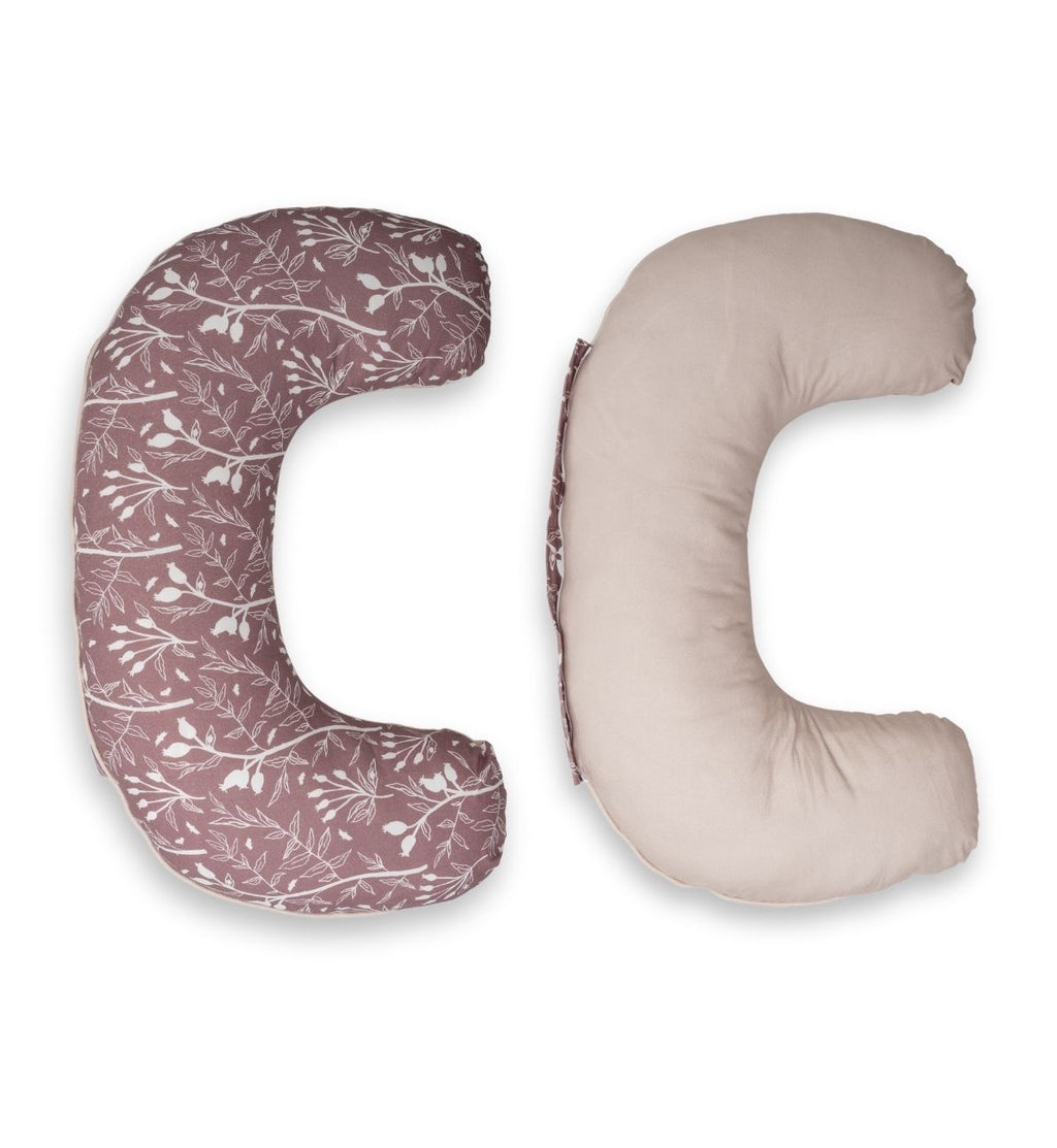 Mini Moon Feeding Pillow - Rosehip