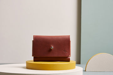 Plump Pouchie – Compact Leather Wallet for Minimalists by Craftory at brixbailey.com