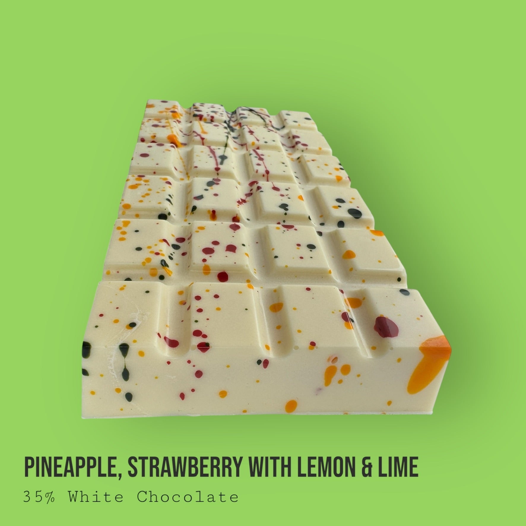 Pineapple Strawberry Lemon and Lime Dessert Bar 230g
