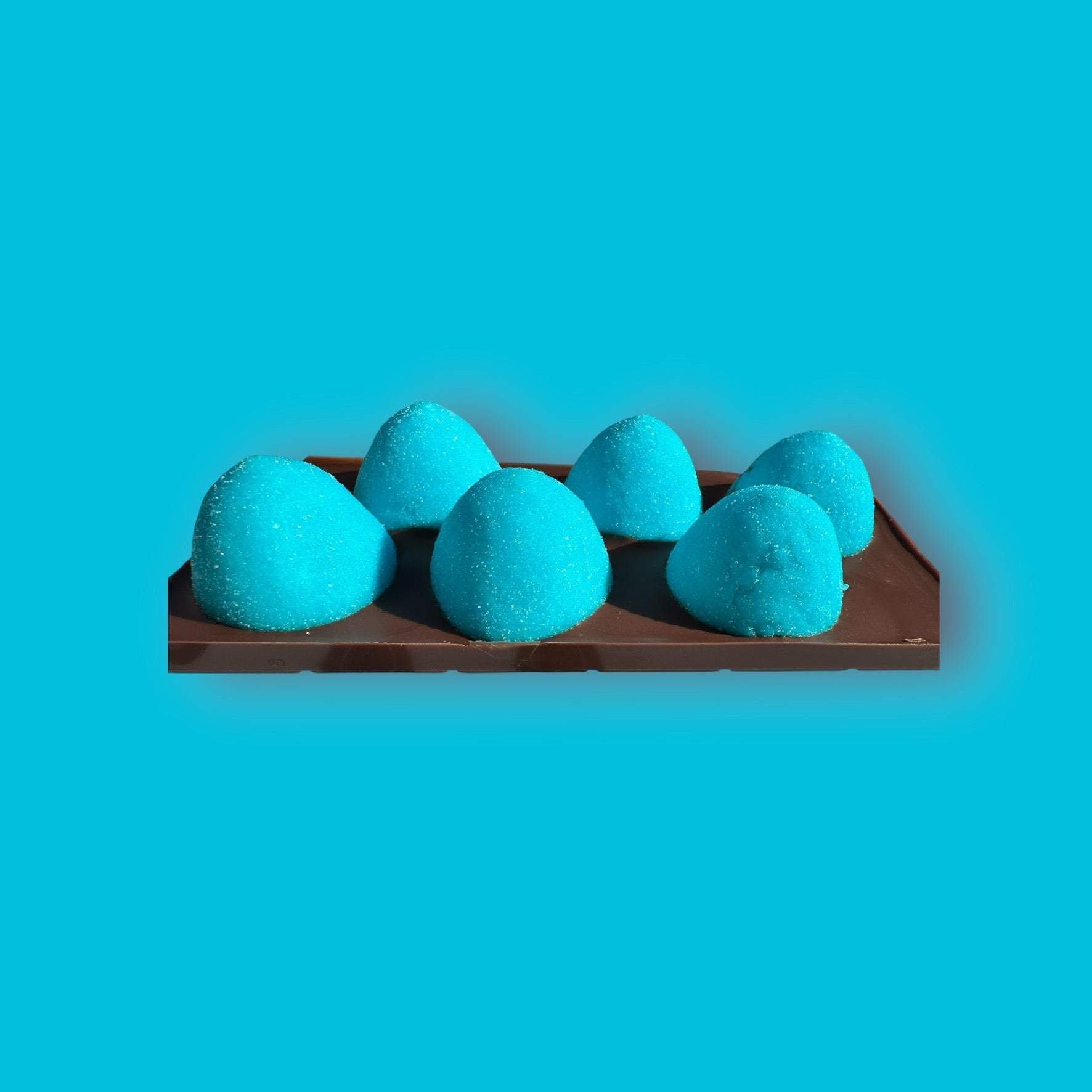 Milk Chocolate with Blue Paint Balls 120g