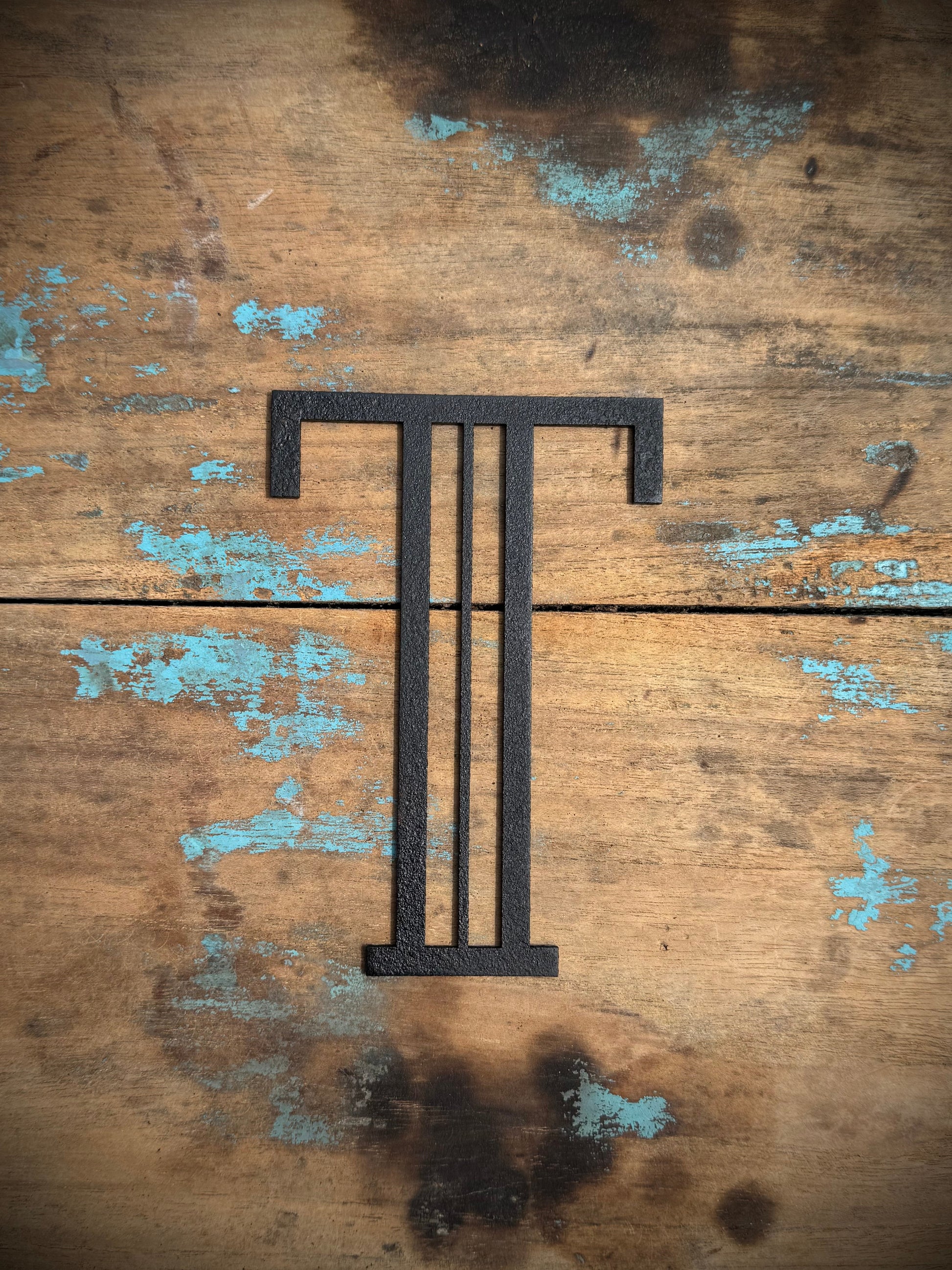 Black 5" or 12" Art Deco Metal Lettering A-Z 0-9