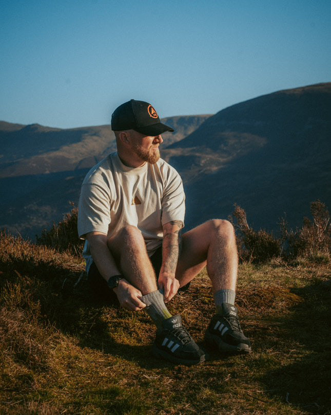 Oversized Organic Cotton Tee with Drop Shoulder