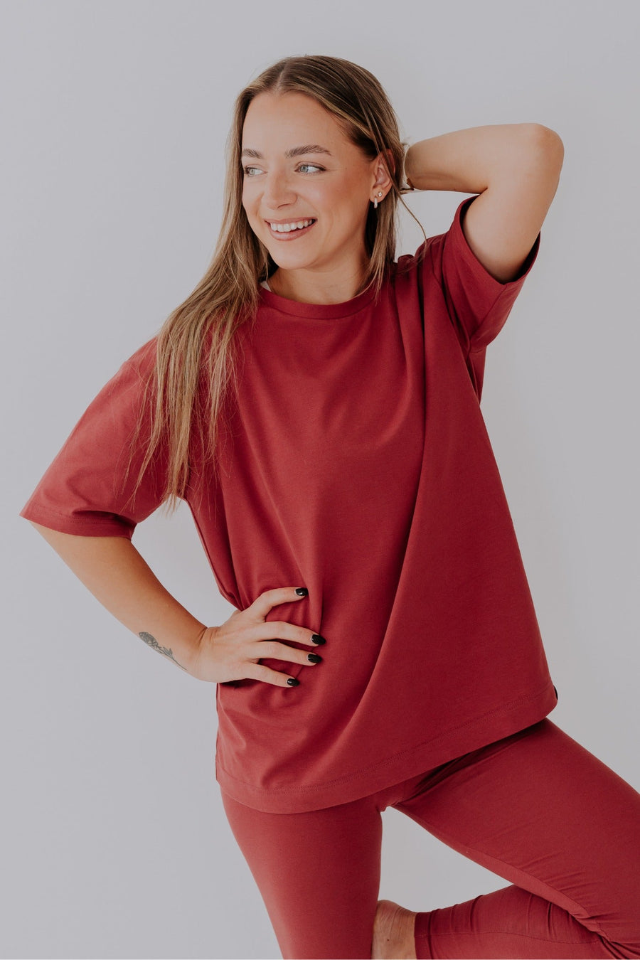 Soft & Stretchy Oversized DANNA T-Shirt – Made in Europe by Breden at brixbailey.com