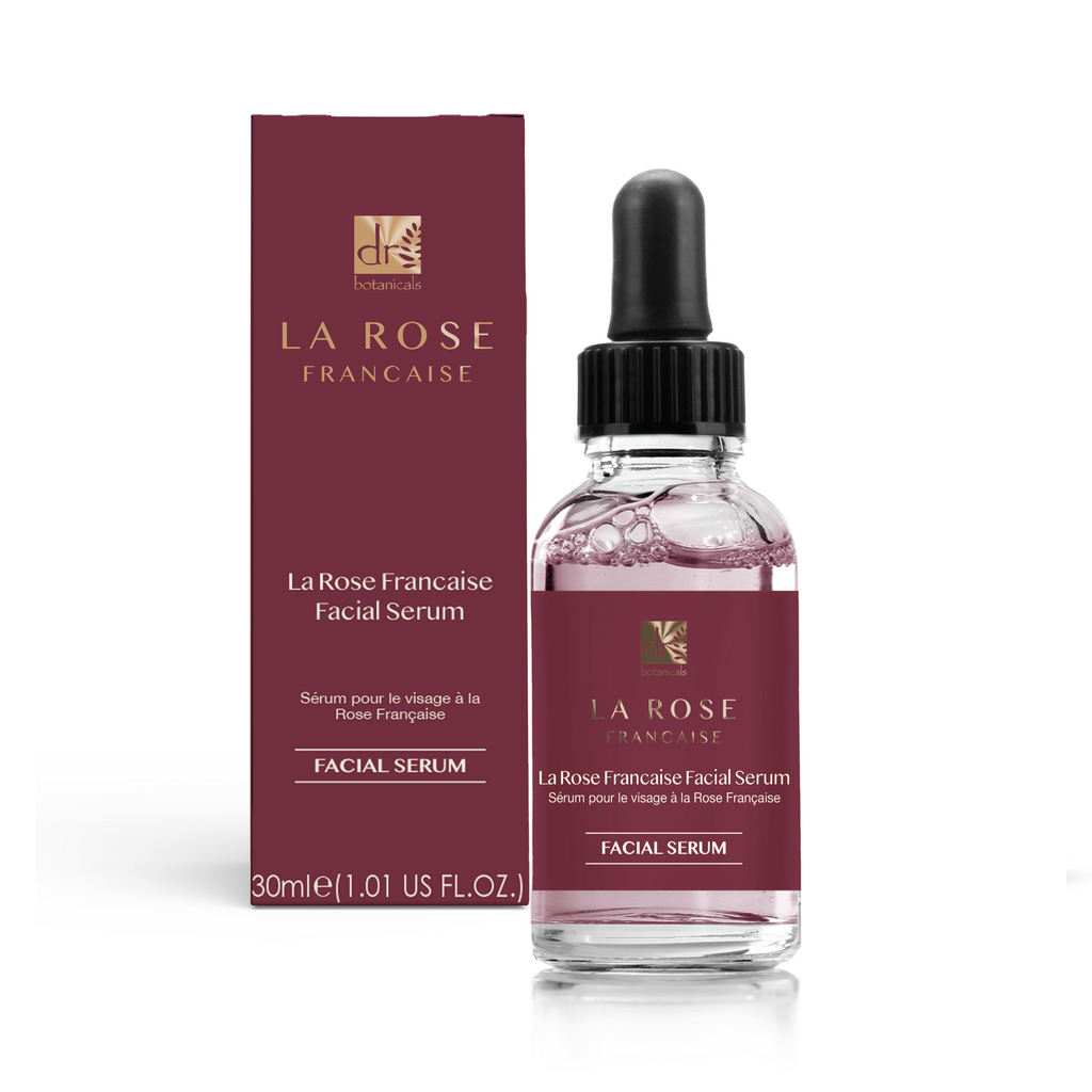 La Rose Francaise Day Moisturiser Night Moisturiser and Facial Serum Trio