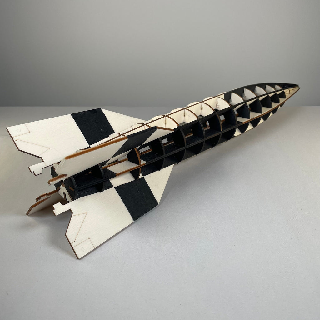 Prop V2 Rocket  - Pre-Built Model by Curious Rabbit ®