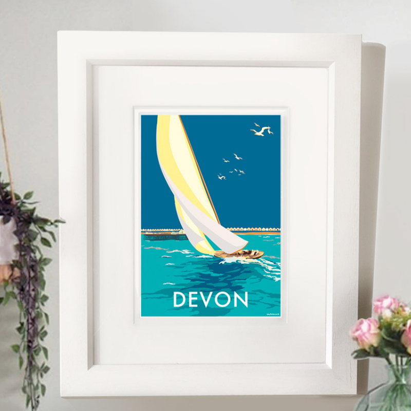 Devon Sailing Boat