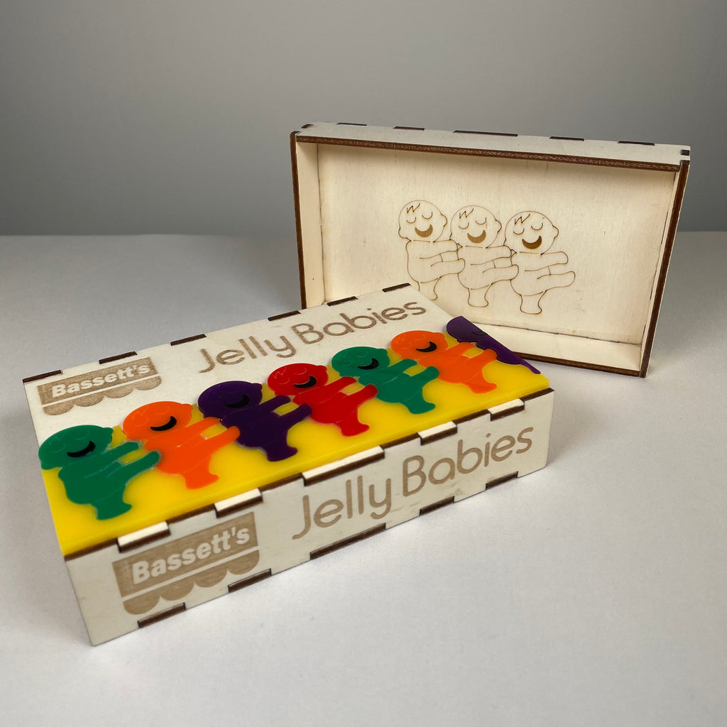 Jelly Babies Box - Pre-Built Model by Curious Rabbit ®