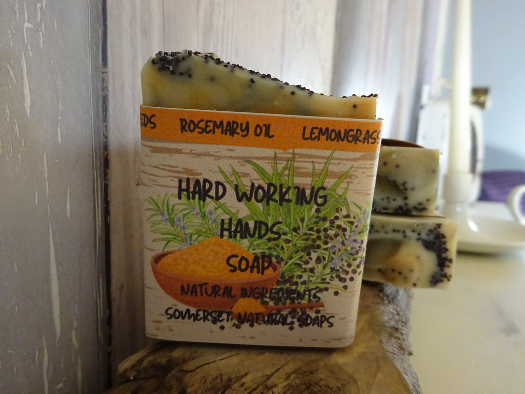 Hard working Hands vegan soap