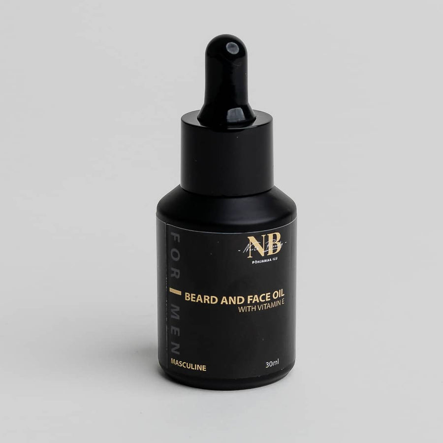 Nourishing Face & Beard Oil – Luxurious Hydration & Softness by North Beauty at www.brixbailey.com